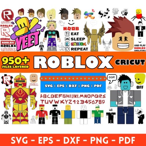 Roblox Svg Bundle