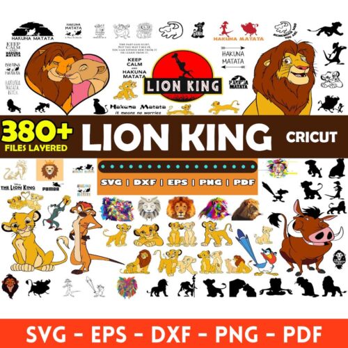 Lion King svg bundle