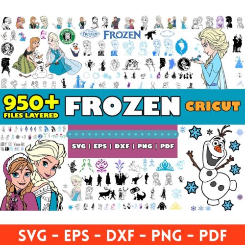 Frozen svg Bundle