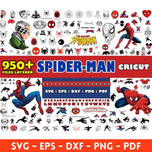 Spiderman SVG Bundle