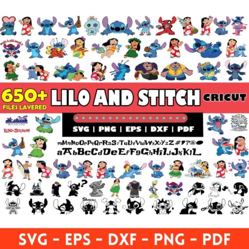 Stitch SVG Bundle