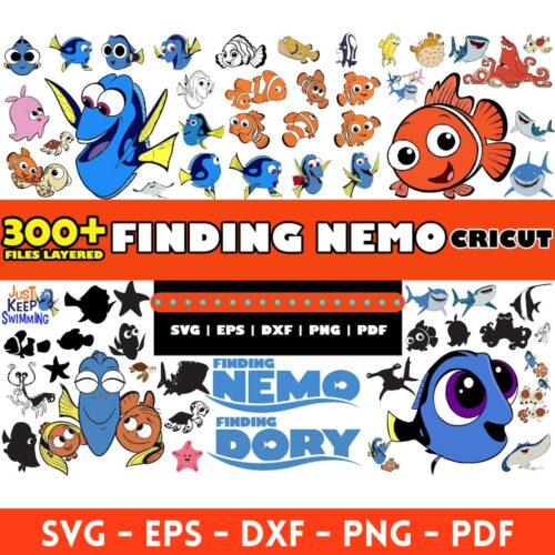 Finding Nemo SVG bundle