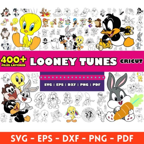Looney Tunes SVG bundle