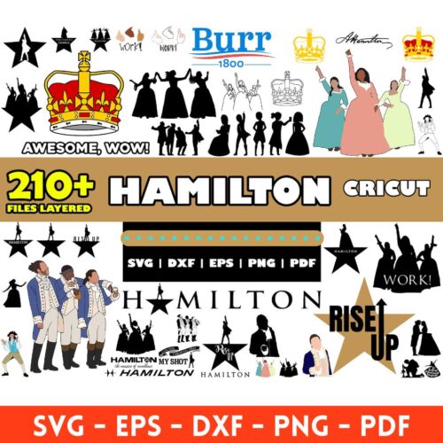 Hamilton SVG Bundle